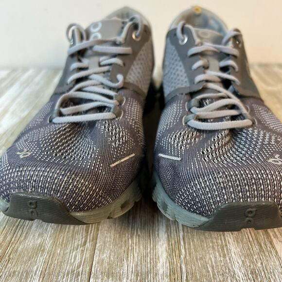 On Cloud X Womens Rock Sea Gray Athletic Running Shoes Size 9.5 - Picture 5 of 14